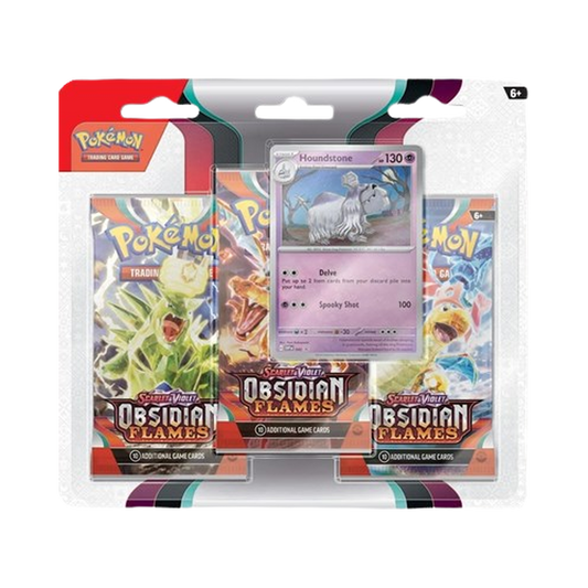 Obsidian Flames 3-Pack Blister - Houndstone