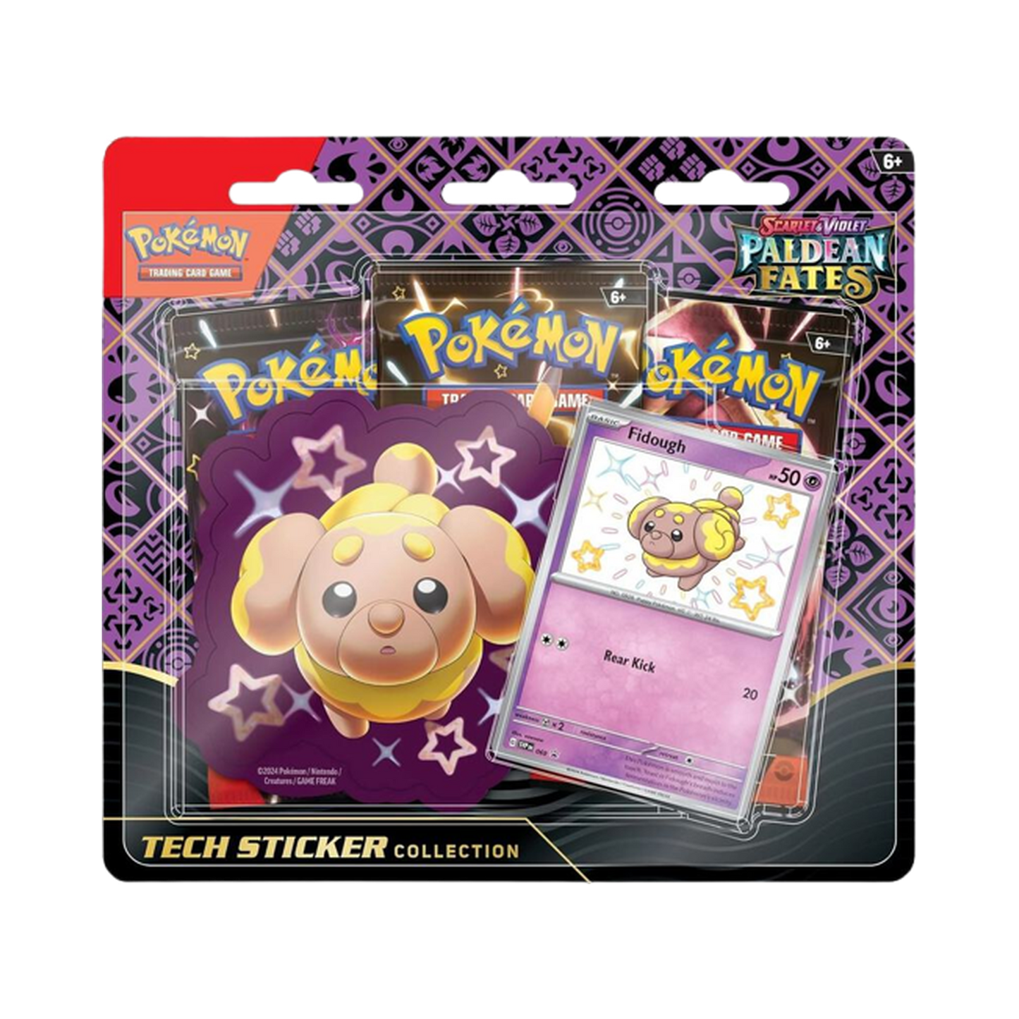 Paldean Fates Tech Sticker Collection [Fidough]