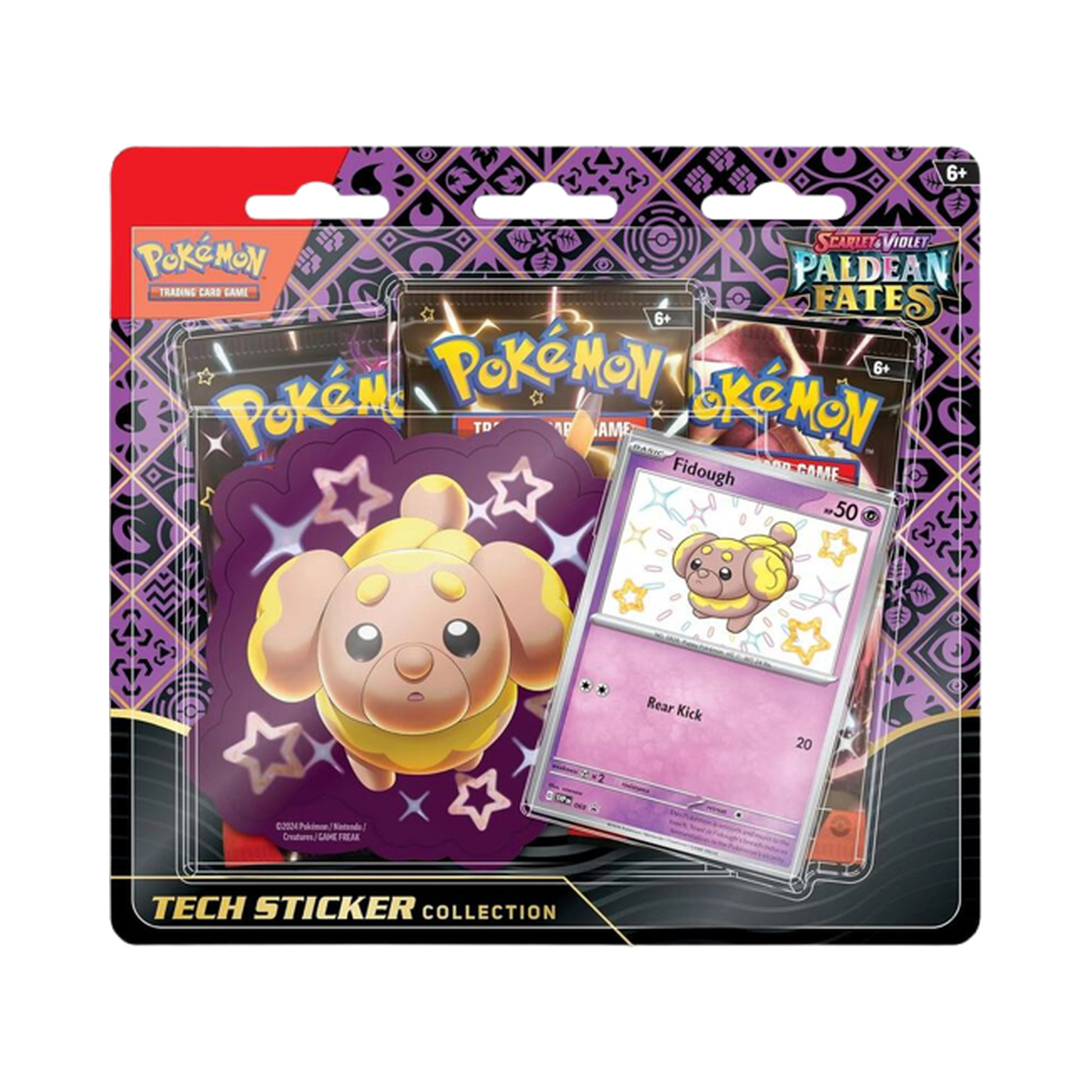 Paldean Fates Tech Sticker Collection [Fidough]