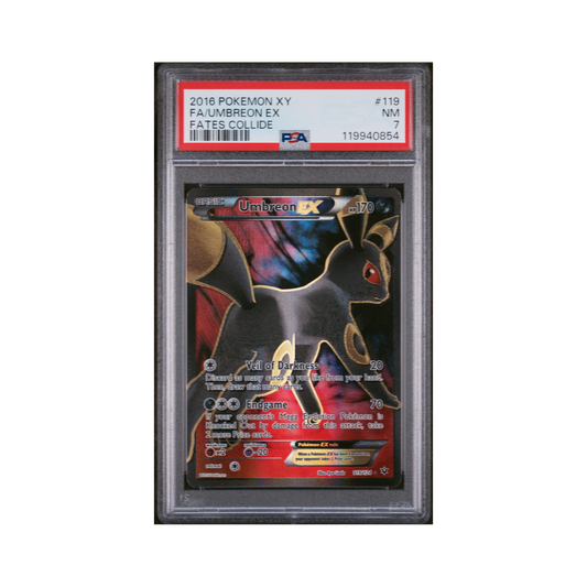 2016 Pokemon XY Fates Collide Umbreon EX #119 PSA 7