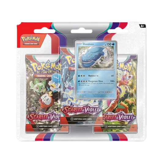 Scarlet & Violet 3-Pack Blister - Dondozo