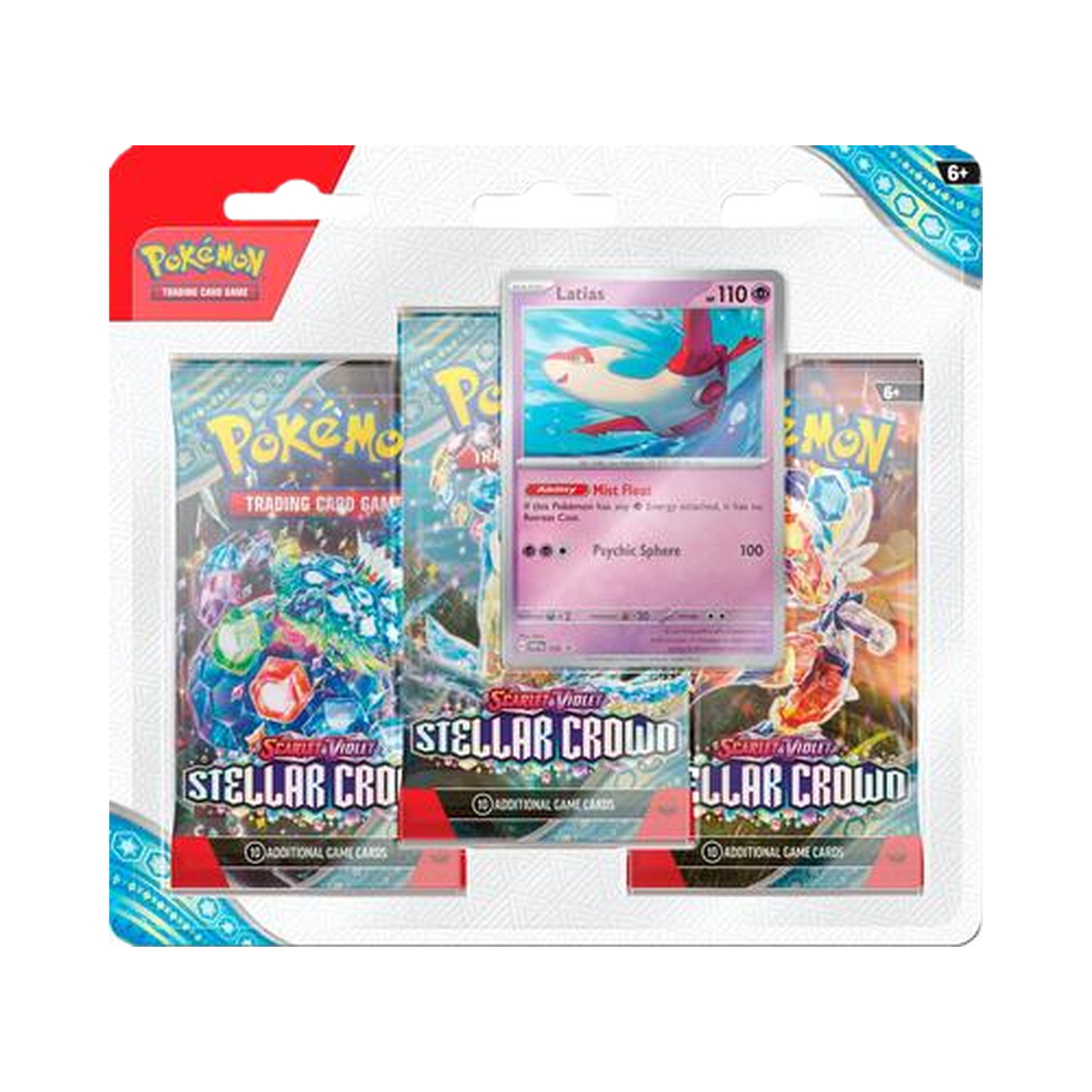 Stellar Crown 3-Pack Blister - Latias