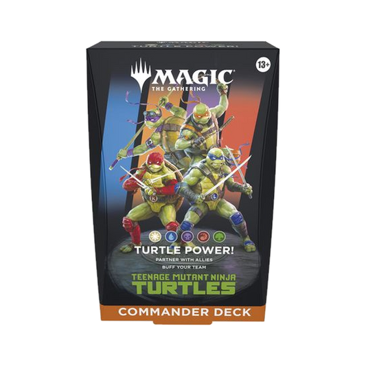 Teenage Mutant Ninja Turtles Commander Deck - Turtle Power!