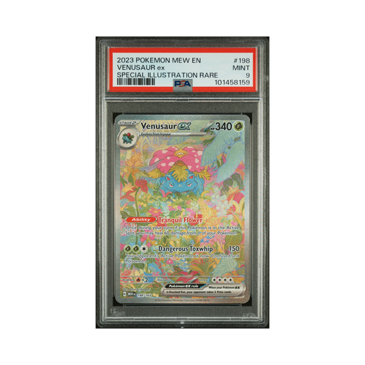 2023 Pokemon 151 Venusaur EX #198 PSA 9