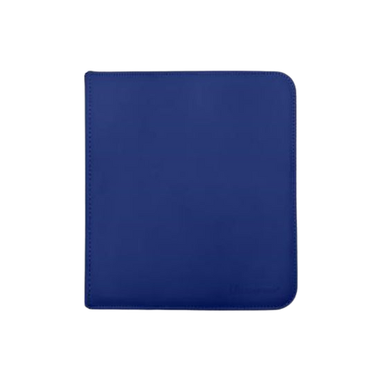 Vivid 12-Pocket Zippered PRO-Binder - Blue