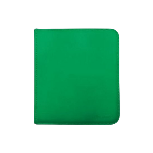 Vivid 12-Pocket Zippered PRO-Binder - Green